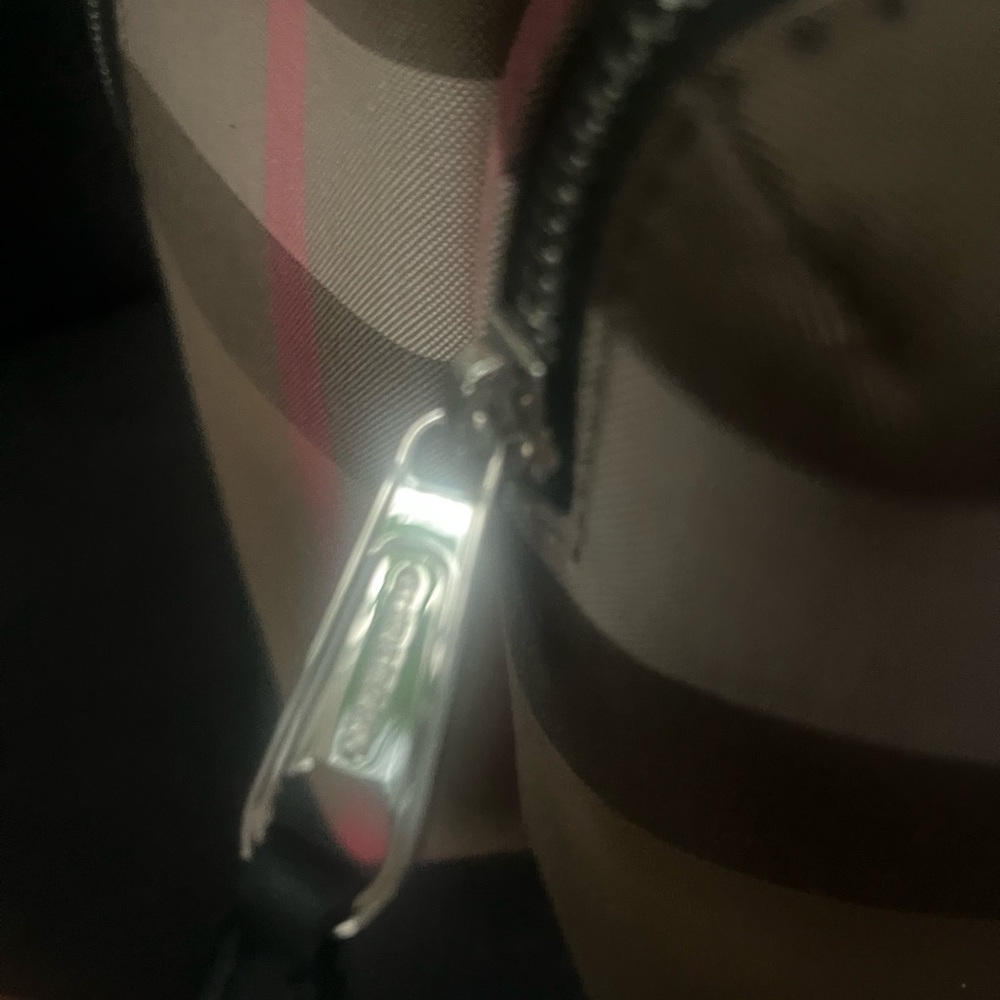 Burberry  Check Pattern backpack - Picture 9 of 15